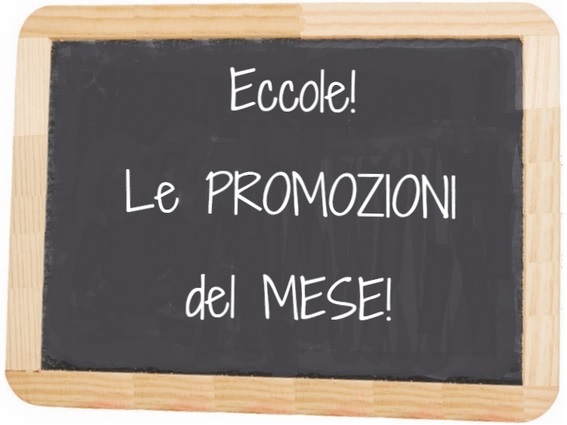 Promozioni del mese ecco